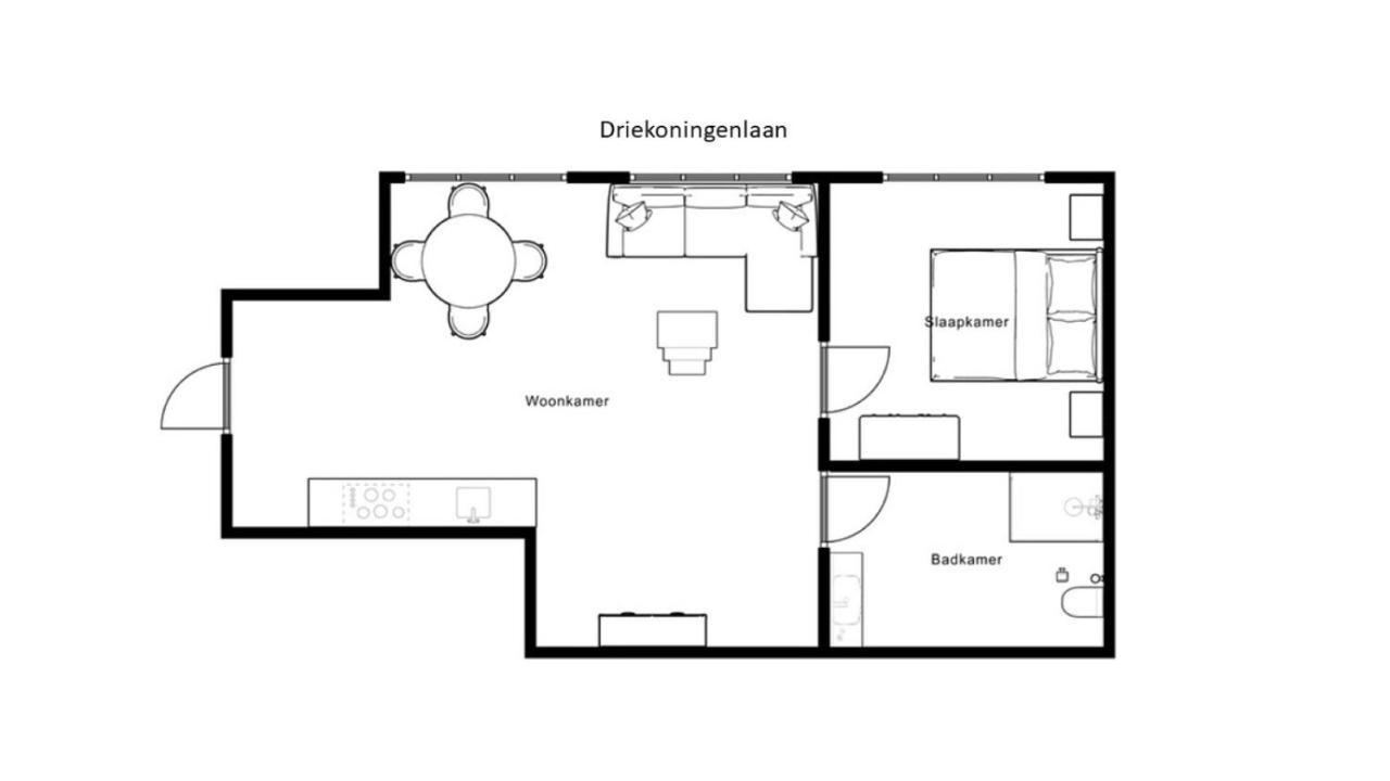 Vier Koningen Appartement *